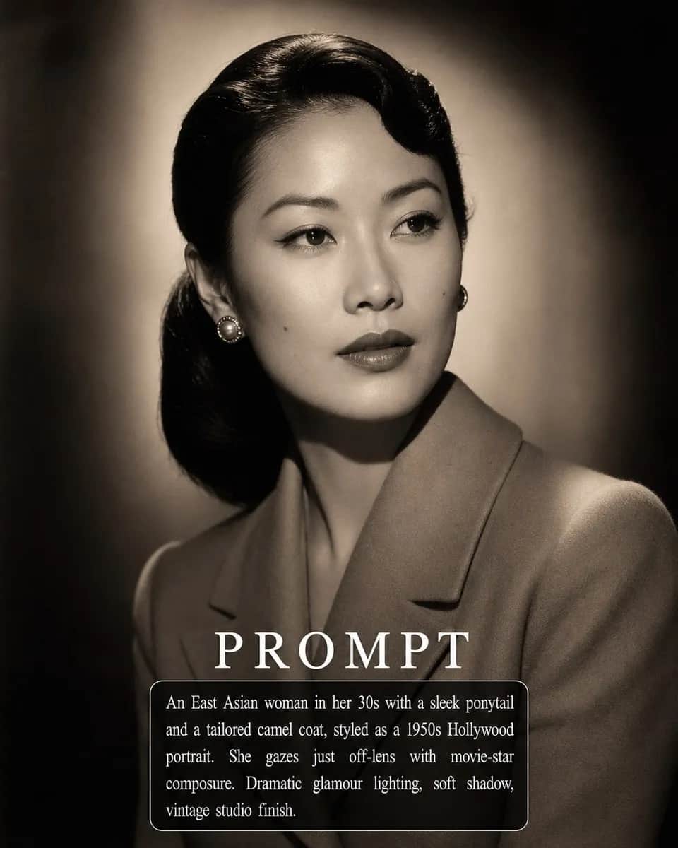 1950s Studio Glamour Key Light