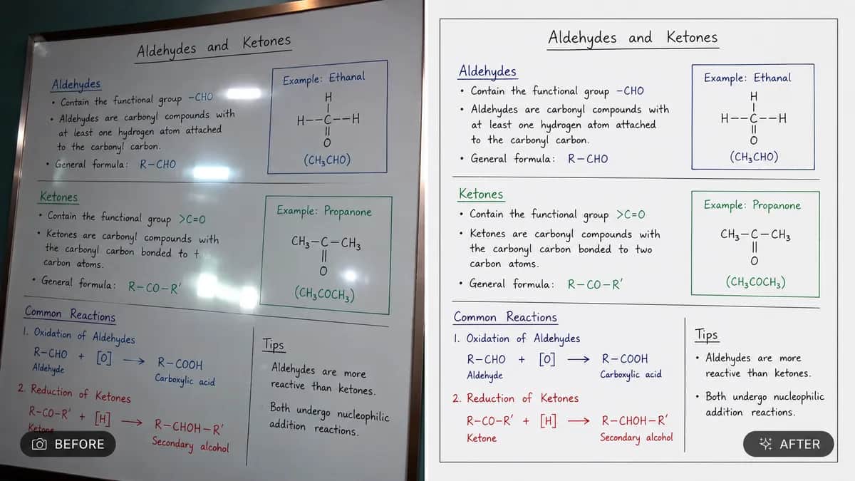 Straighten and Scan Document or Whiteboard Photo