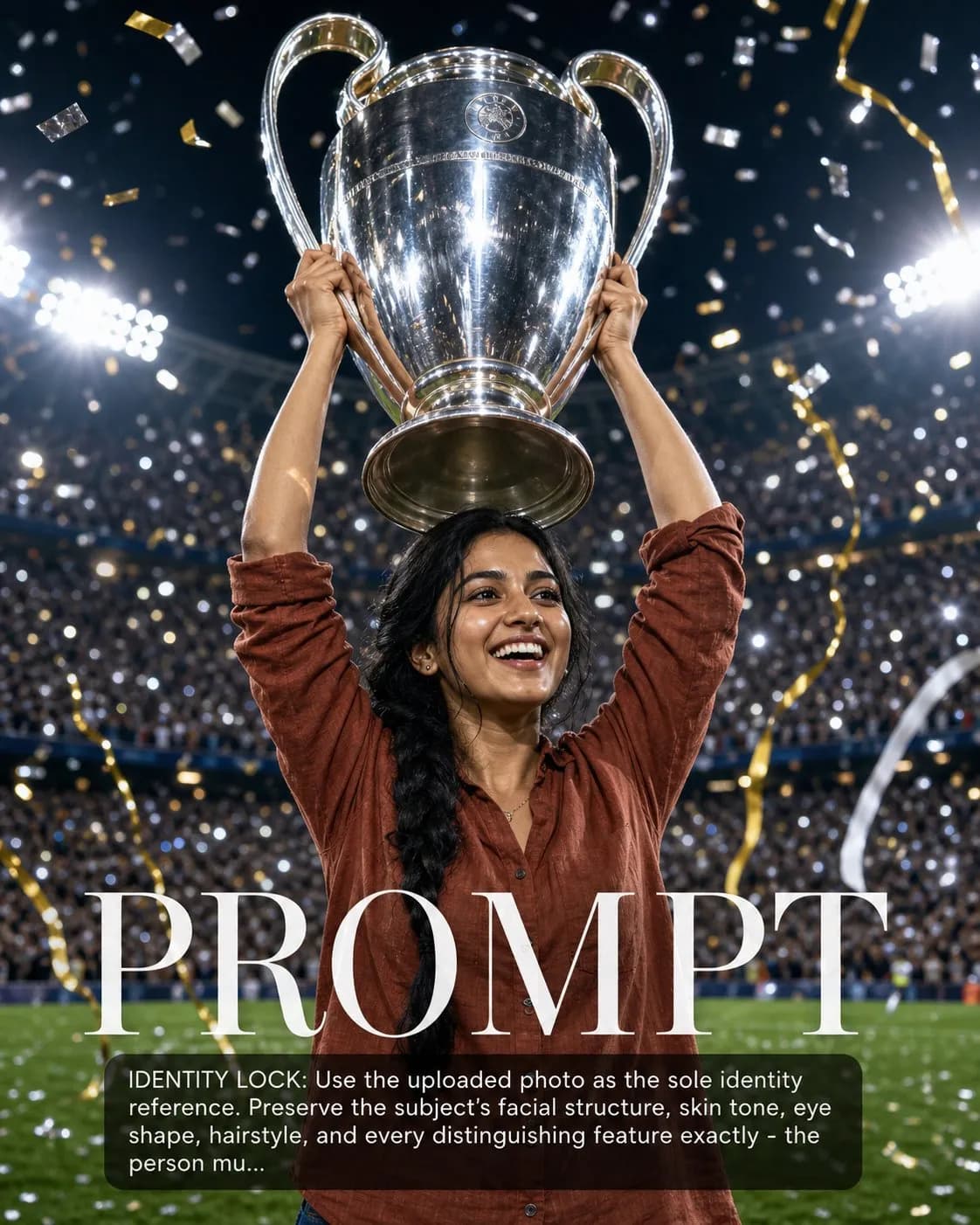 Champions League Trophy Lift example created for GPT Image 2 in 4:5