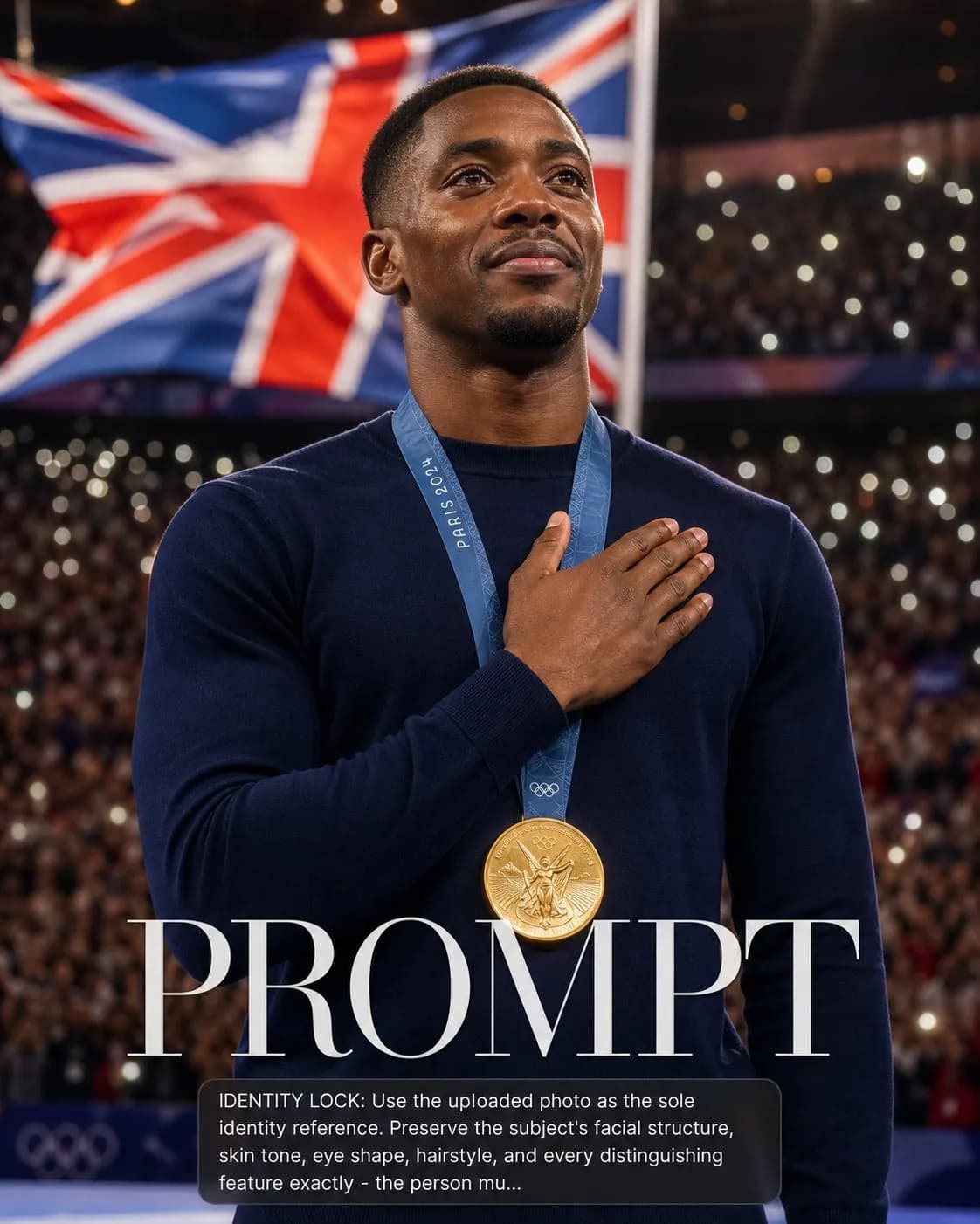 Olympic Gold Medal Podium example image