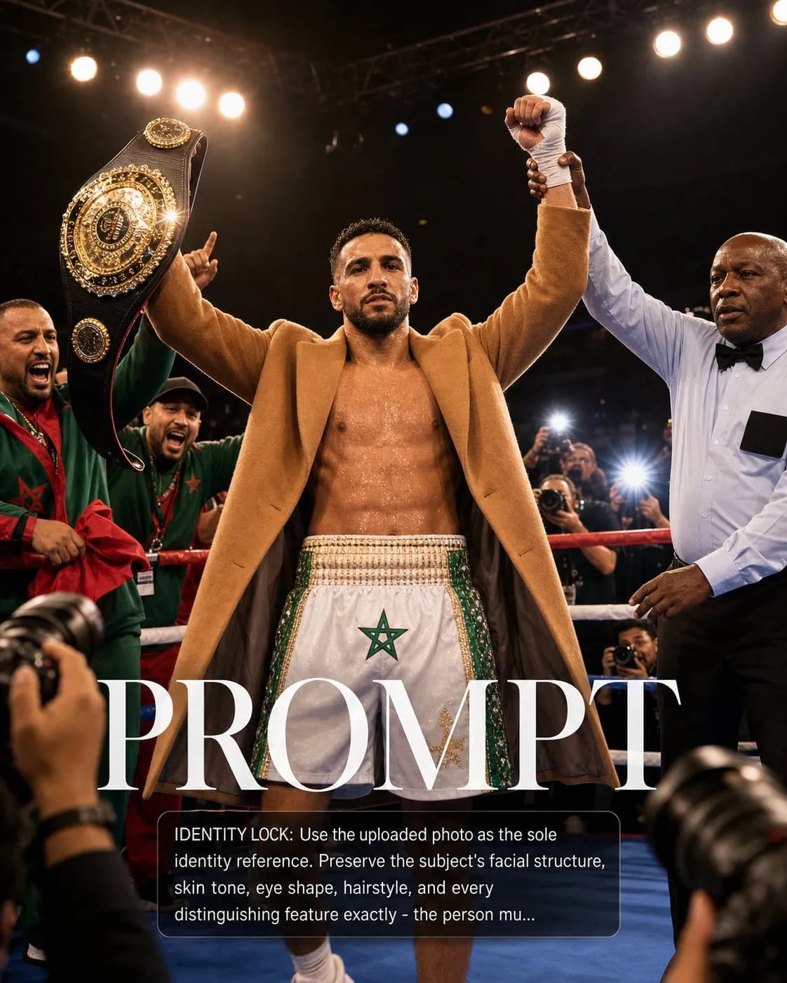 Boxing Champion Belt Reveal example image