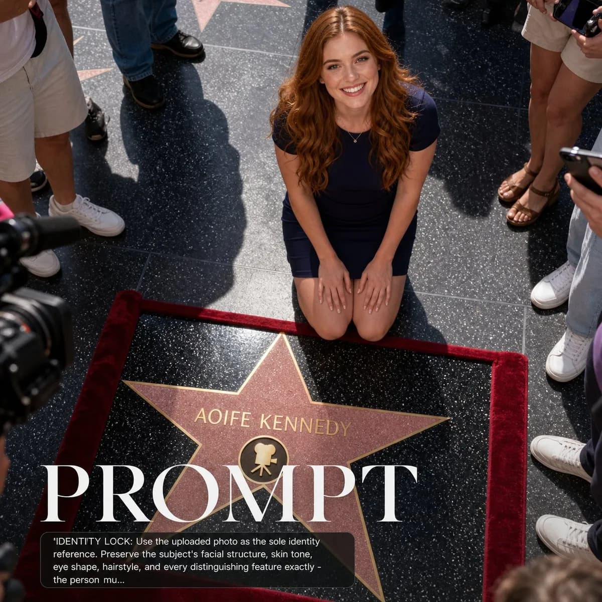 Hollywood Walk of Fame Star example image
