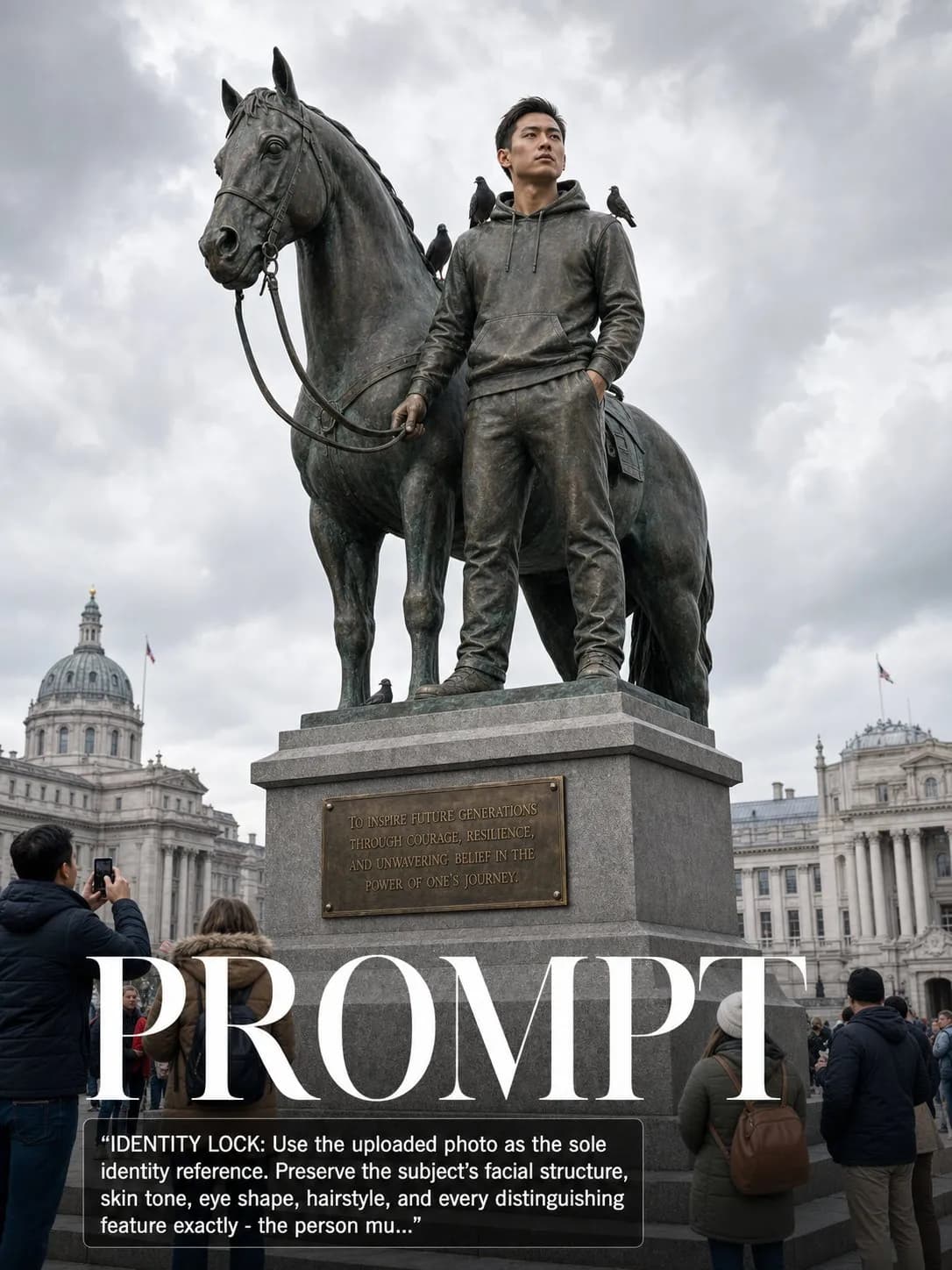 Your Statue in a National Capital example image