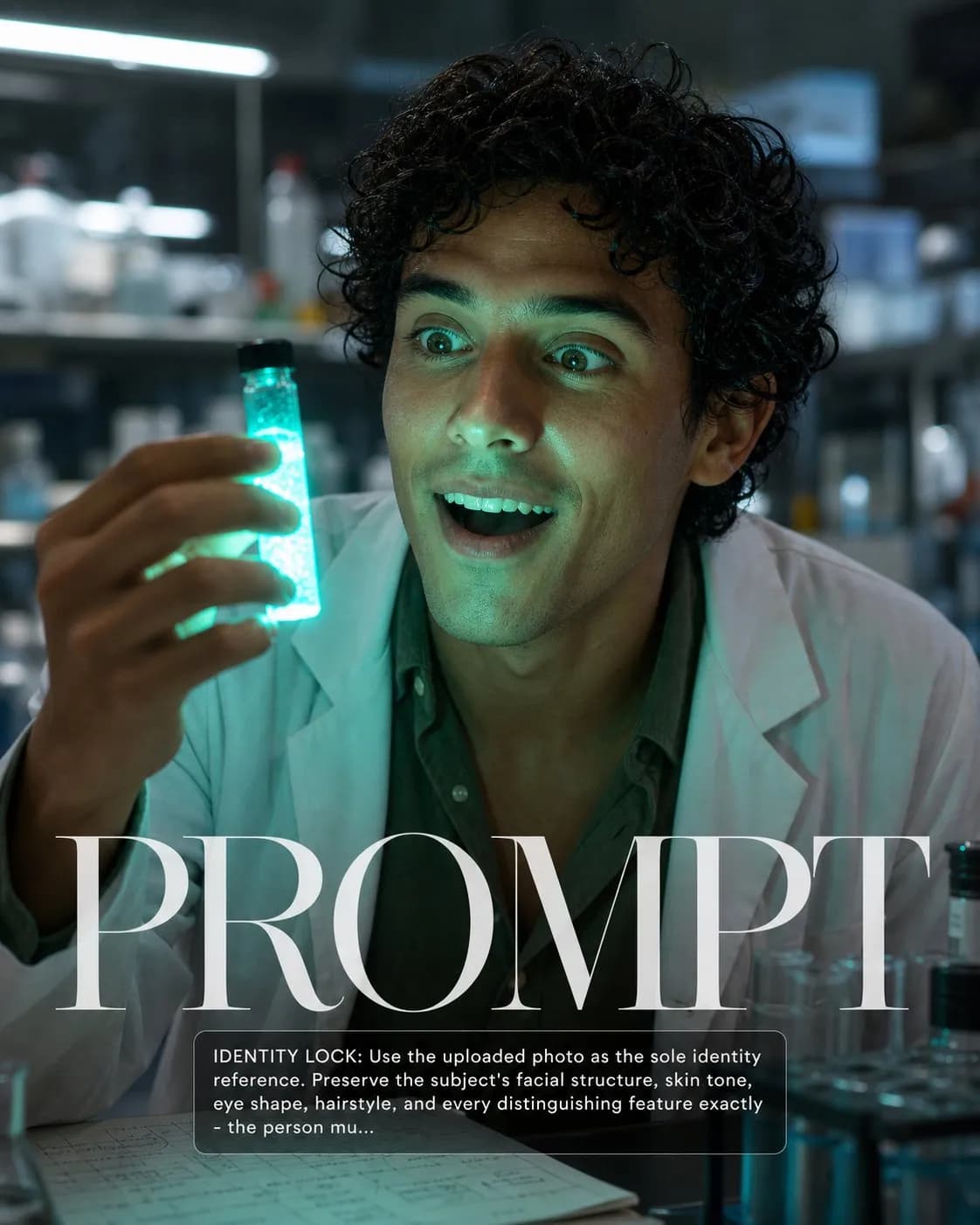 Lab Scientist Eureka Moment