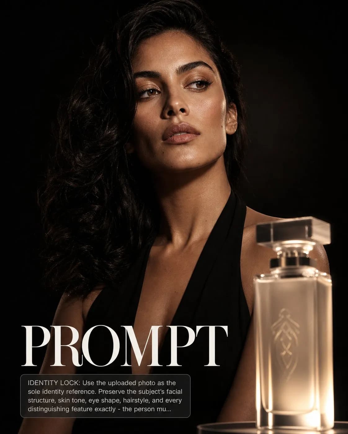 Perfume Bottle Luxury Product Portrait