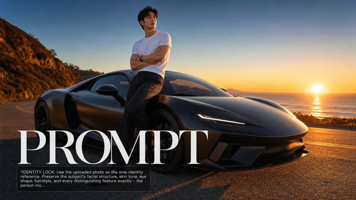 Sunlit Supercar Campaign Shot