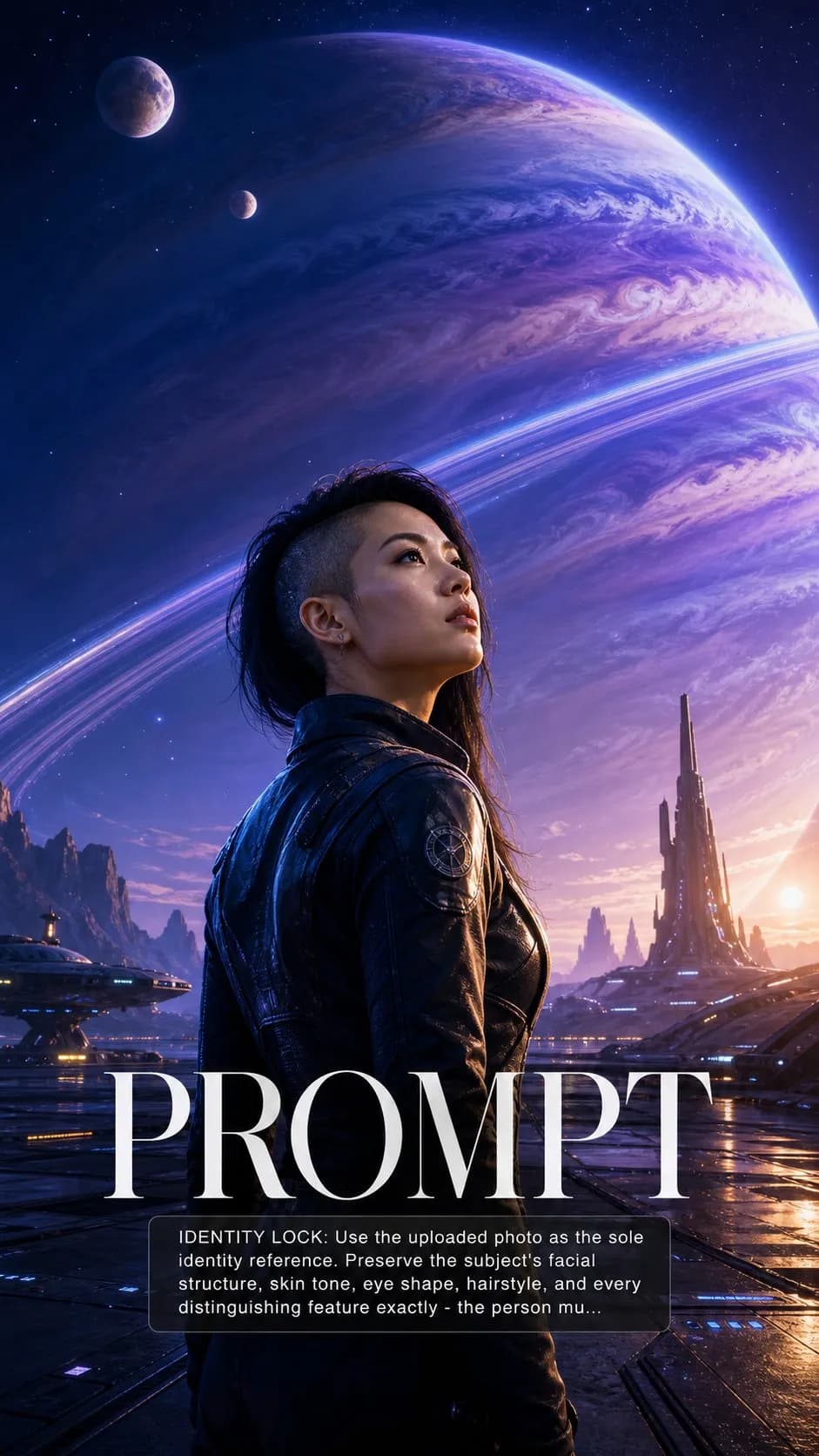 Sci-Fi Space Opera Poster