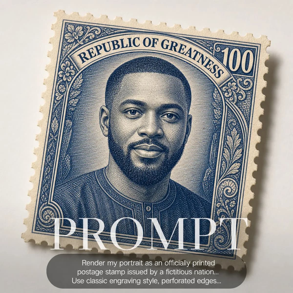 Your Face on a Postage Stamp