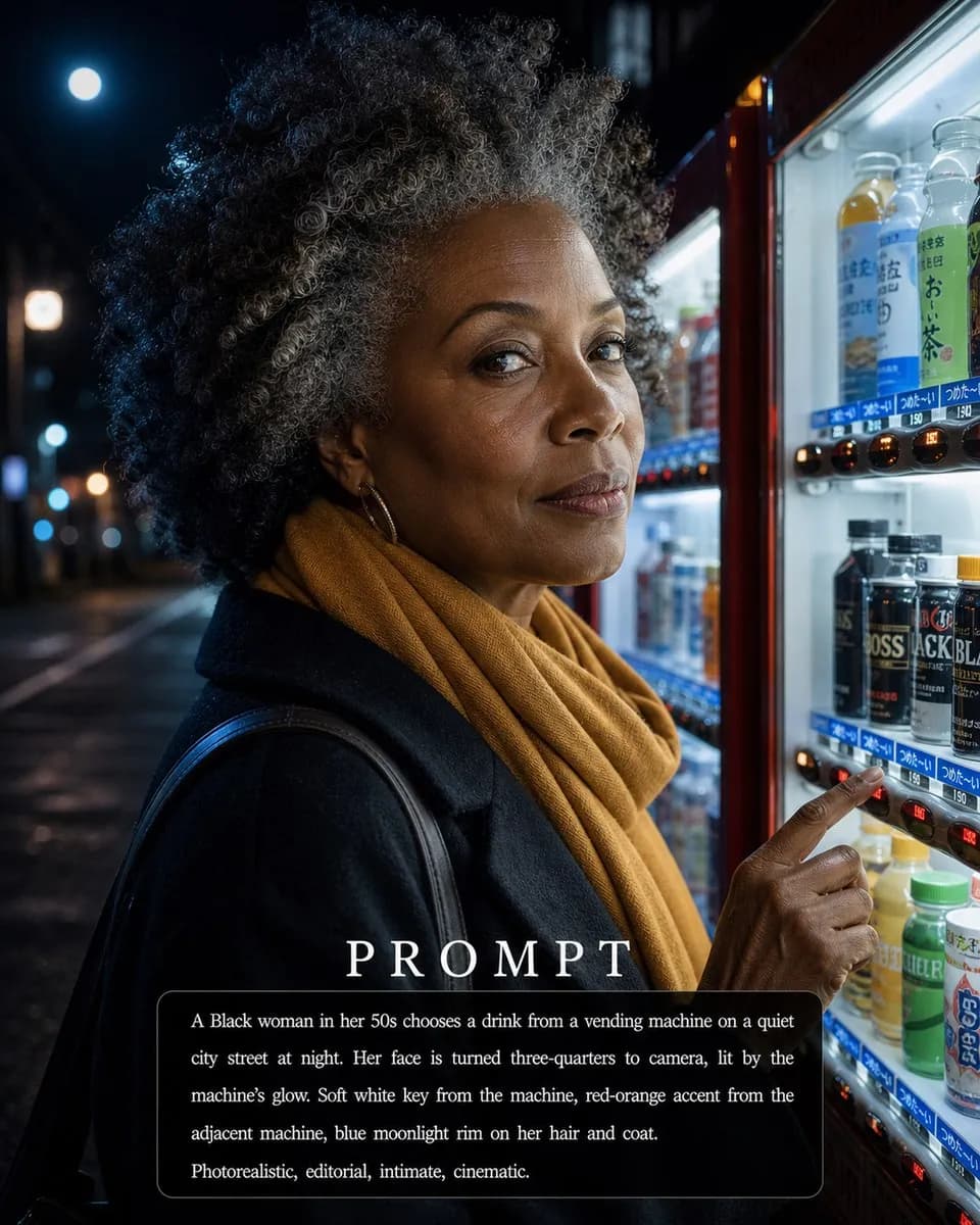Vending Machine Glow Wall example image
