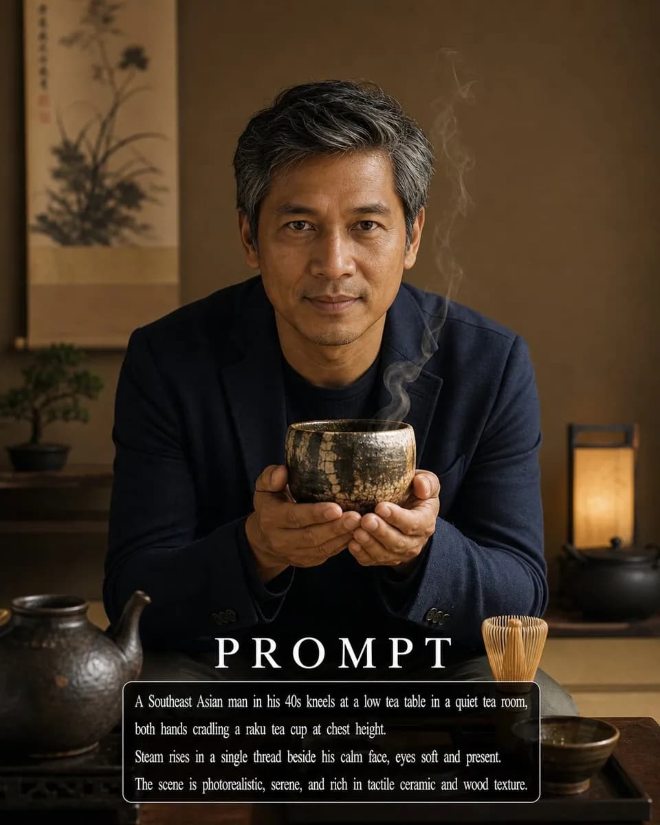 Tea Ceremony Stillness
