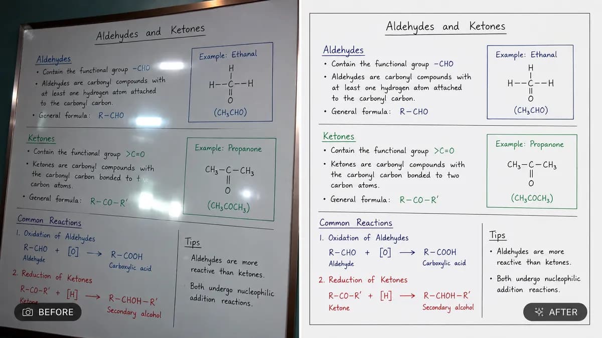Straighten and Scan Document or Whiteboard Photo
