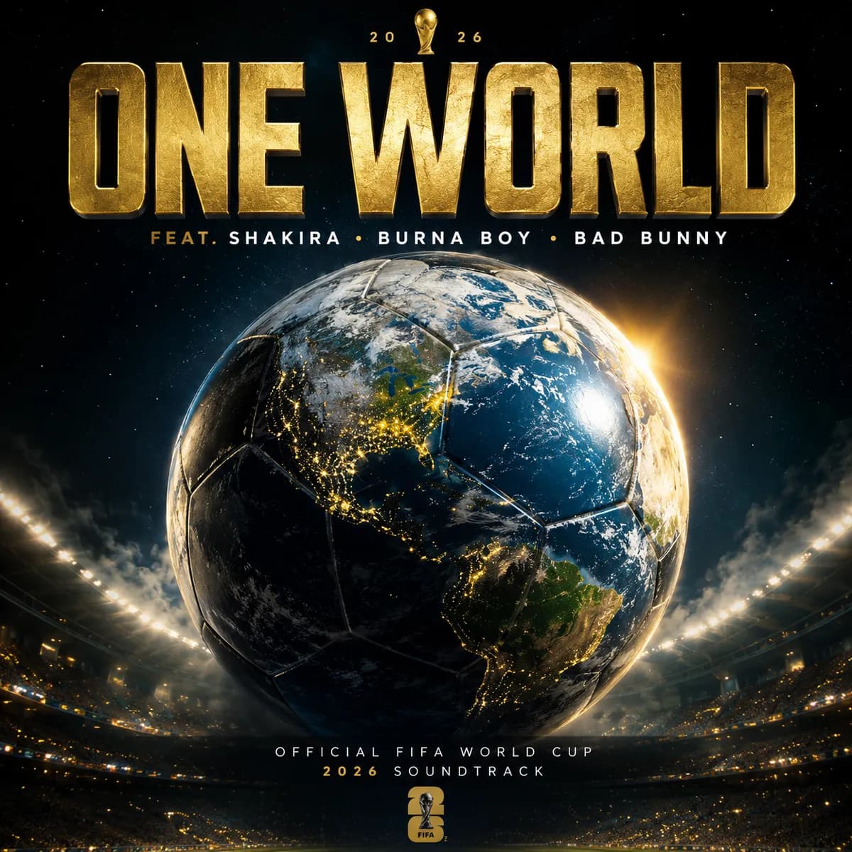 Cinematic One World FIFA World Cup 2026 Soundtrack Album Cover