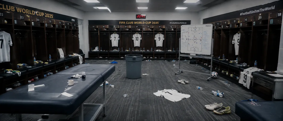FIFA Club World Cup 2025 Post Match Locker Room
